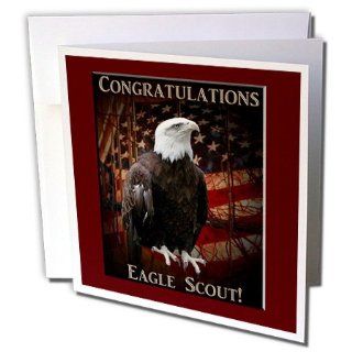 gc_20809_1 Beverly Turner Eagle Scout Design and Photography   Proud Eagle Congratulations Eagle Scout   Greeting Cards 6 Greeting Cards with envelopes  Blank Greeting Cards 
