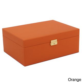 WOLF Large Pop Color Saffiano Jewelry Box Wolf Designs Other Jewelry Boxes