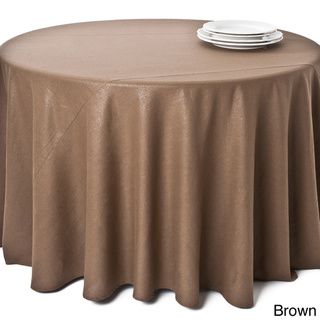 Classic Shimmer Round Tablecloth Table Linens