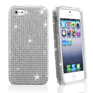 BasAcc Silver Diamond Snap on Case for Apple iPhone 5 BasAcc Cases & Holders