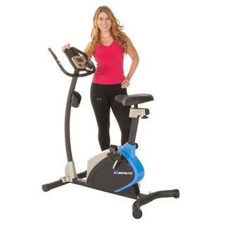 Exerpeutic 2000 Magnetic Upright Bike with Super Oversized Seat and Heart Pulse Exerpeutic Exercise Bikes