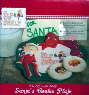 The Elf on the Shelf, Santa's Cookie Plate Kitchen & Dining