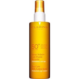 CLARINS   Sunscreen Care Milk Lotion Spray Very High Protection UVB/UVA 50+ 150ml