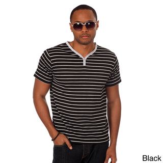 Something Strong Men's Contrast Pocket Henley Tee Something Strong Casual Shirts
