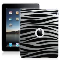 Premium Silver and Black Zebra Apple iPad Protector Case Other Accessories