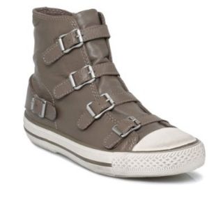 Ash Virgin Buckle Perkish Leather Trainers UK 4 Boots Shoes