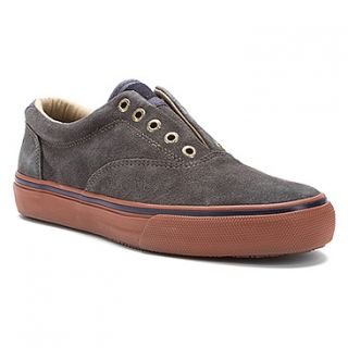 Sperry Top Sider Striper Laceless Suede  Men's   Gray Suede