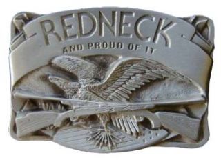 Redneck And Proud Of It Novelty Belt Buckle Clothing