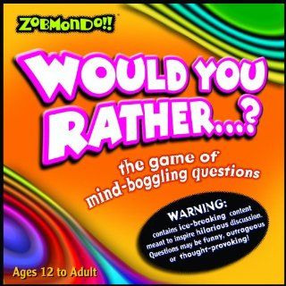 Zobmondo Would You Rather? Boardgame   Classic Version Toys & Games