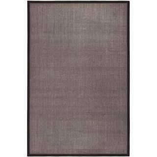 Hand woven Serenity Charcoal Grey Sisal Rug (2' 6 x 4') Safavieh 3x5   4x6 Rugs