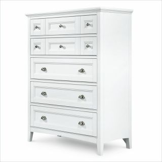 Magnussen Kentwood 5 Drawer Chest in Painted White Finish   B1475 10