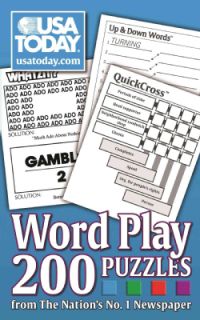 USA Today Word Play Whatzit?, Up & Down Words, Quickcross 200 Puzzles from the Nation's No. 1 Newspaper (Paperback) General