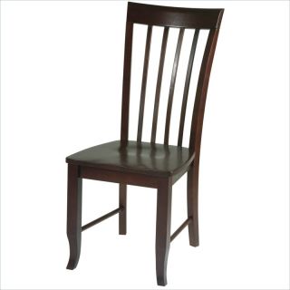 Office Star Wood Dining Side Chair in Merlot   ME28