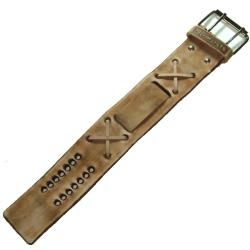 Nemesis Faded X Brown Leather Watch Band Nemesis Watch Bands
