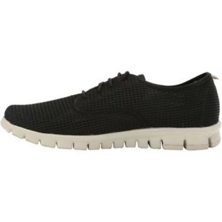 Men's NoSoX Winkle Mesh Black Mesh NoSox Oxfords