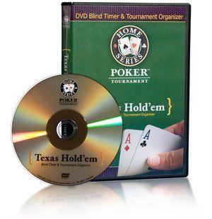 DVD Blind Timer & Poker Tournament Table Clock Organizer Sports & Outdoors
