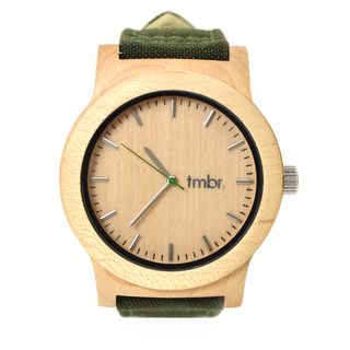 Tmbr 'Knotty Wood' Maple Chronograph Watch TMBR Men's More Brands Watches