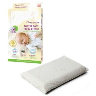Clevamama ClevaFoam Baby Pillow in White Nursery Accessories
