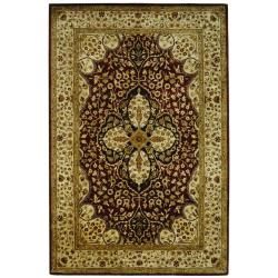 Handmade Persian Legend Red/ Beige Wool Rug (4' x 6') Safavieh 3x5   4x6 Rugs