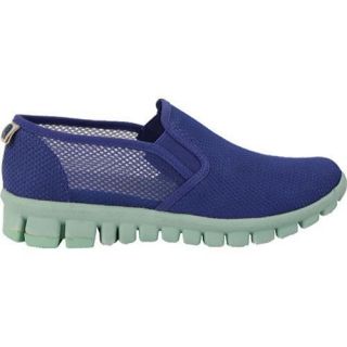 Children's NoSoX Pax Sport Mesh Blue/Sage NoSox Slip ons