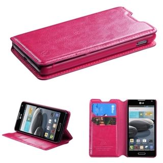 BasAcc Card Slots Colorful Book style Leather Case for LG Optimus F6 D500/MS500 BasAcc Cases & Holders