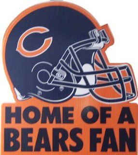 Chicago Bears Lawn Sign  Sports Related Merchandise  Sports & Outdoors