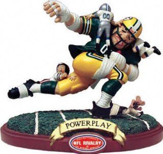Green Bay Packers Powerplay NCAA Rivalry Figurine NFL Football Fan Shop Sports Team Merchandise  Sports Related Merchandise  Sports & Outdoors