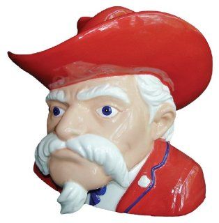 Mississippi Ole Miss Rebels Mascot Bust Coin Bank  Sports Related Collectibles  Sports & Outdoors