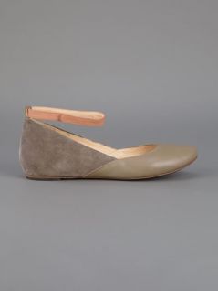 See By Chloé Ankle Strap Ballet Pump