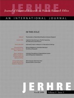 Journal of Empirical Research on Human Research Ethics Magazines