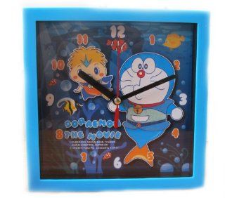 "HelloThailand" REALLY NICE DORAEMON THE MOVIE   WALL CLOCK IN BLUE COLOR   Licensed DORAEMON THE MOVIE   Giftland Co., Ltd  Childrens Clocks  