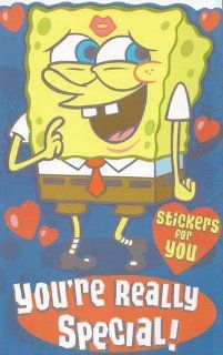 Valentine's Day Card Spongebob Squarepants "You're Really Special" Health & Personal Care