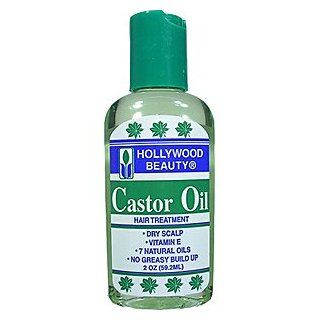 HOLLYWOOD Beauty Castor Oil Hair Treatment for Dry Scalp 2oz/59.2ml  Hair And Scalp Treatments  Beauty