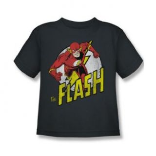 Dc Comics   Run Flash Run Juvy T Shirt In Charcoal Clothing