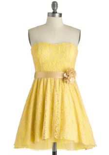Sweet as Lemon Squares Dress  Mod Retro Vintage Dresses