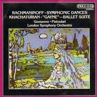 Rachmaninoff Symphonic Dances / Khachaturian "Gayne"   Ballet Suite Music