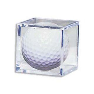 Golf Ball Acrylic Display Case Cube  Case of 12  Sports Related Display Cases  Sports & Outdoors