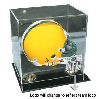 Green Bay Packers Nfl Coachs Choice" Mini Football Helmet Display Case"  Sports Related Display Cases  Sports & Outdoors