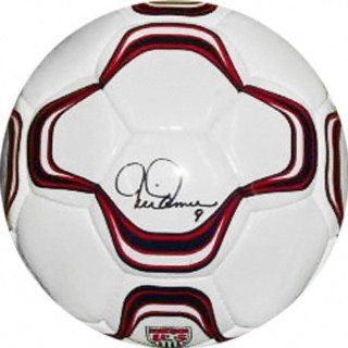 Mia Hamm Autographed Official Nike Soccer Ball  Sports Related Collectibles  Sports & Outdoors
