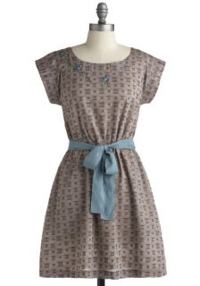 Knitted Dove Hamptons Hostess Dress  Mod Retro Vintage Dresses