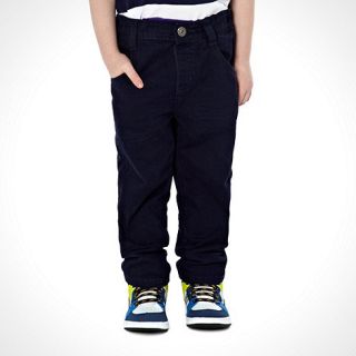 bluezoo Boys plain navy jeans
