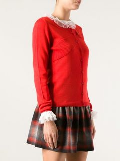 Red Valentino Bow Detail Cardigan