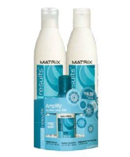 Matrix Total Results Amplify 2012 Holiday Gift Trio  Shampoo And Conditioner Sets  Beauty