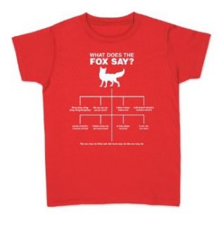 What the Fox Say wchart Hip Funny Womens t shirt