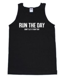 FTD Apparel Men's Run the Day Dont Let it Run You Motivation Tank Top at  Mens Clothing store Tank Top And Cami Shirts