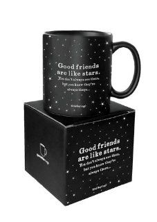 Quotable Good Friends Are Like Stars   Old Saying Mug Kitchen & Dining