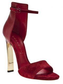 Casadei Chamois Leather Sandal