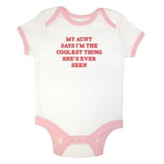 So Relative My Aunt Says I'm The Coolest Ringer Baby Bodysuit Clothing