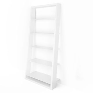 BDI USA Eileen Leaning 75 Bookcase 5156 Finish Satin White