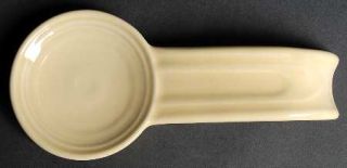 Homer Laughlin  Fiesta Ivory Spoon Rest/Holder (Holds 1 Spoon), Fine China Dinne